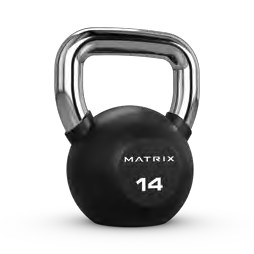 Rubber-coated kettlebell MAC-RUB-KB-ST