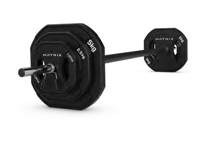 Group training bar & plate set MAC-URE-PL-SET