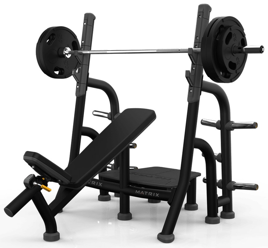 Olympic incline bench