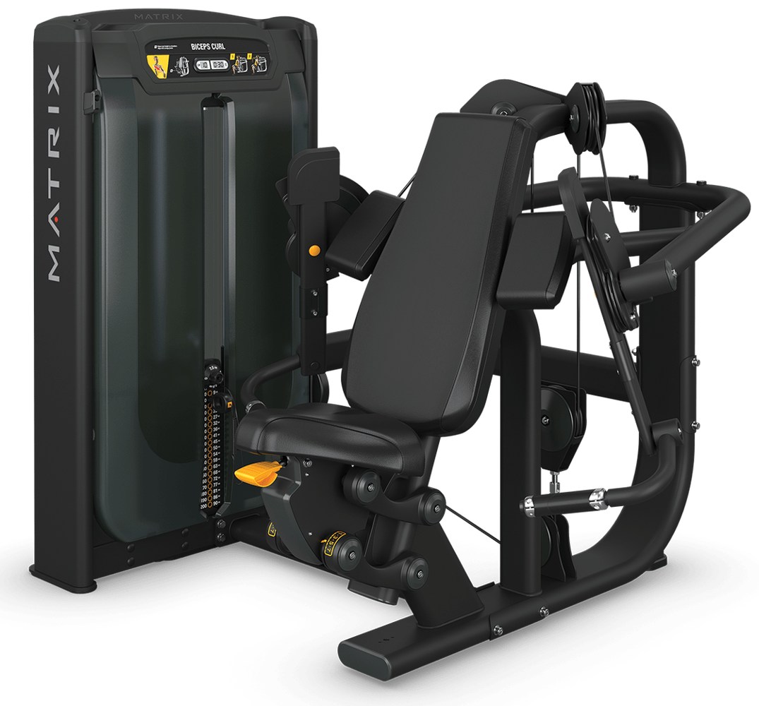 Independent-arm biceps curl G7-S40