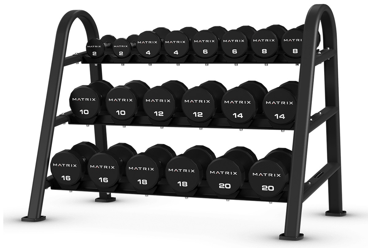 Dumbbell rack — 10 pairs