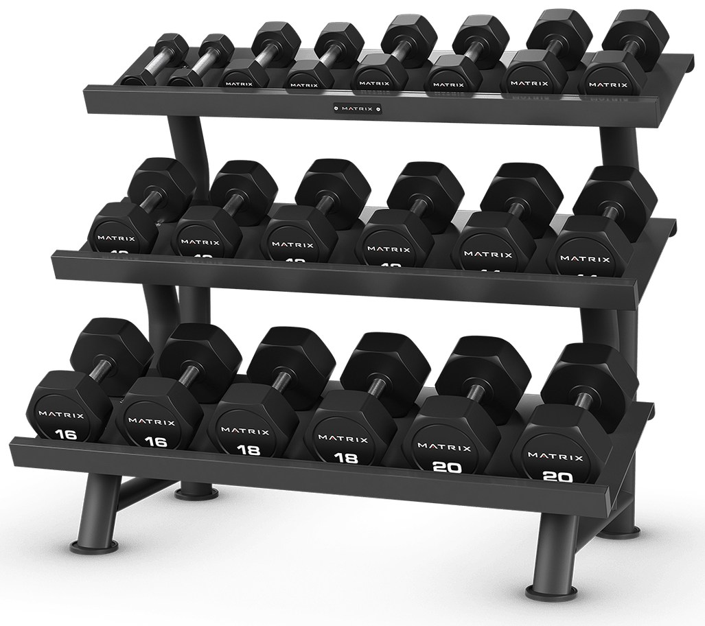 Dumbbell rack — 10 pairs