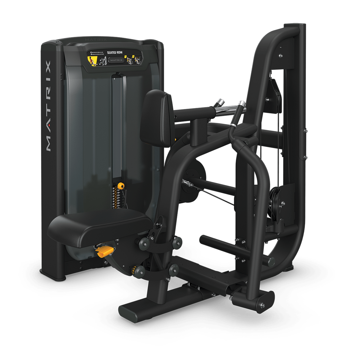 Diverging seated row Base Heavy