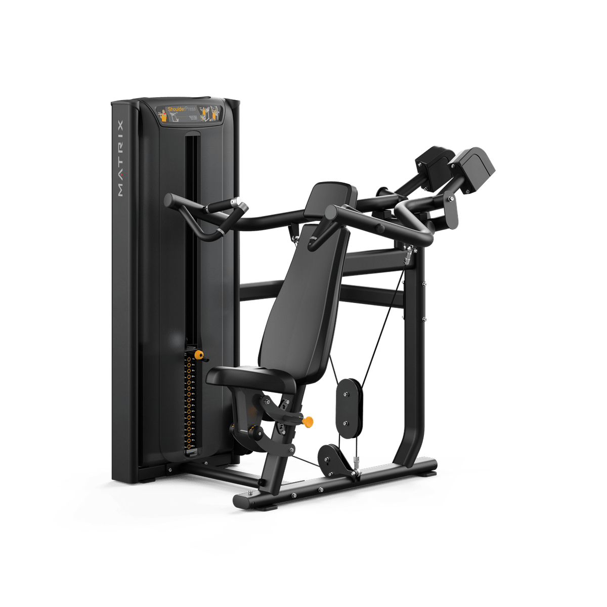 Converging shoulder press Base Heavy